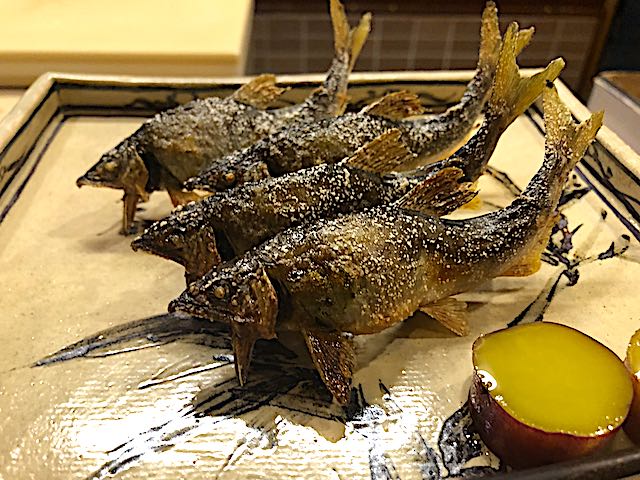 鮎の塩焼き